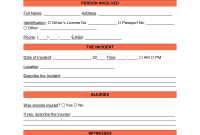 Police Crime Report Template (2nd Free Incident Form)