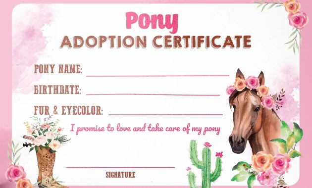 horse adoption certificate template, horse adoption contract template, unicorn adoption certificate, free printable adoption certificate template, funny horse certificate of adoption, pony adoption certificate template, pet adoption certificate template, animal adoption certificate template