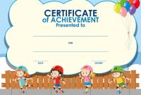 Preschool Certificate of Achievement Template (1st Free Printable Format) Preschool Certificate of Achievement Template (1st Free Printable Format)