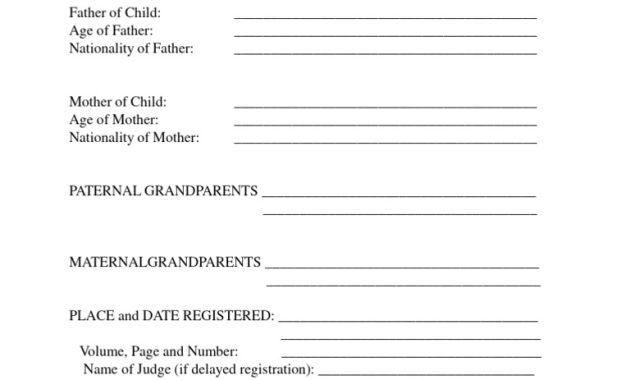 birth certificate translation template, birth certificate translation from russian to english template, birth certificate translation to spanish template, certificate of birth translation template, birth certificate translation template uscis, translation of mexican birth certificate to english template, certificate of birth template, birth certificate template