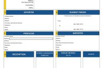 USMCA Certificate of Origin Fillable Form Template (3rd Best Format) USMCA Certificate of Origin Fillable Form Template (3rd Best Format)