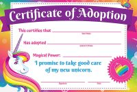 Unicorn Adoption Certificate Free Printable (1st New Template Design) Unicorn Adoption Certificate Free Printable (1st New Template Design)
