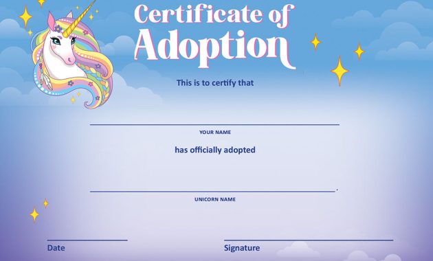 horse adoption certificate template, horse adoption contract template, unicorn adoption certificate, free printable adoption certificate template, funny horse certificate of adoption, pony adoption certificate template, pet adoption certificate template, animal adoption certificate template