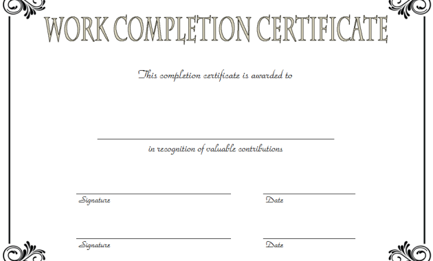work completion certificate template, construction work completion certificate template, building work completion certificate template, work experience completion certificate template, work completion certificate for solar project template, work completion certificate doc, work completion certificate format in word, blank printable certificate of completion, completion certificate format in word
