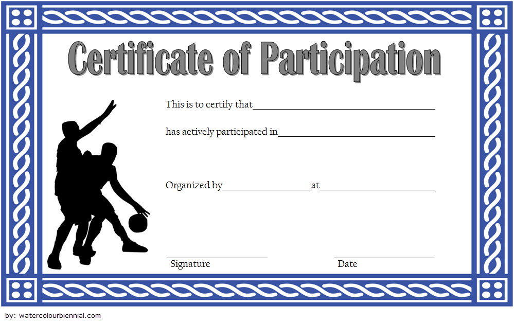basketball certificate of participation template, certificate of participation basketball template, certificate of participation for basketball tournament, sports certificate of participation template, certificate of participation sports template, certification of participation template