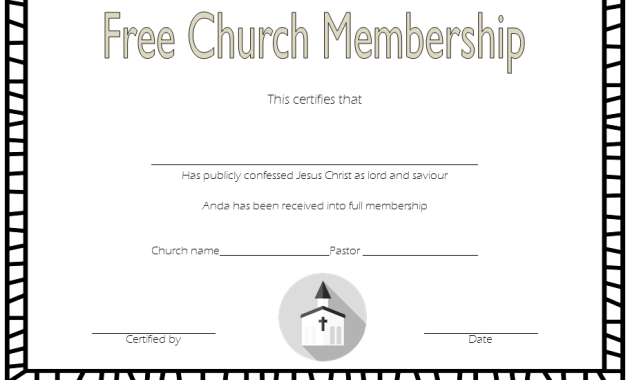 certificate of church membership template, church membership form template, church membership certificate template, free printable church membership certificate, baptist church membership certificate, certificate of membership template, free printable membership certificate