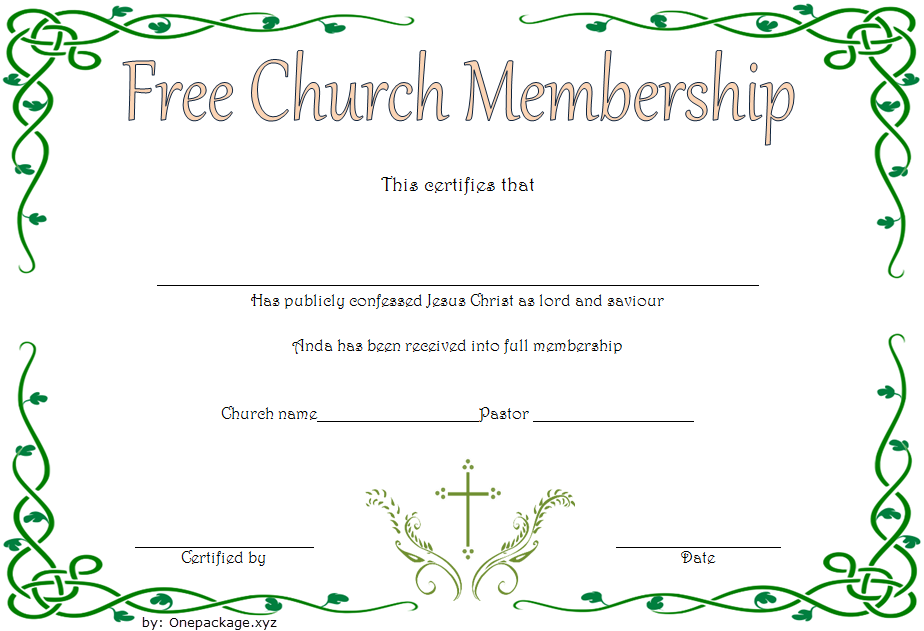certificate of church membership template, church membership form template, church membership certificate template, free printable church membership certificate, baptist church membership certificate, certificate of membership template, free printable membership certificate