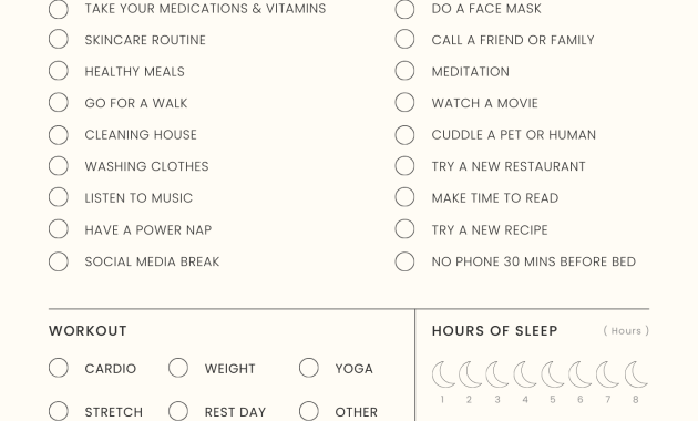 self care plan template, self care planner template, self-care plan template, daily self care checklist, self care strategy plan template, weekly self care plan template, free printable self care plan, self care plan examples, wellness self care plan template