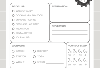 Daily Self Care Checklist (2nd Free Printable Planner Template) Daily Self Care Checklist (2nd Free Printable Planner Template)