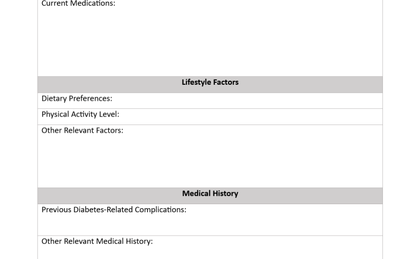 Diabetes Nursing Care Plan Template: 7+ Complete Clinical Purpose 1 Diabetes Nursing Care Plan Template: 7+ Complete Clinical Purpose