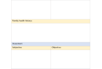 Family Nursing Care Plan Template (3rd Free Editable Design) Family Nursing Care Plan Template (3rd Free Editable Design)