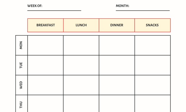 meal plan template, free meal planner template, meal planning template, meal plan and grocery list template, meal plan shopping list template, printable meal planning template, meal plan blank template