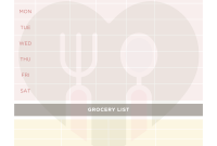 Free Meal Planner Template (1st Extraordinary Design) free meal planner template, weekly meal planning template, weekly meal planner template, weekly dinner meal planning template, daily meal plan template, daily meal planner template, monthly meal plan template, monthly meal planning template, monthly meal planner and grocery list template, 2 week meal plan template