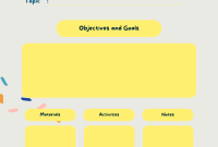 Free Preschool Lesson Plan Template (2nd Wonderful Design)