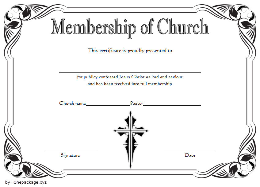 Church Membership Certificate Template: 7+ Beautiful Designs 3 certificate of church membership template, church membership form template, church membership certificate template, free printable church membership certificate, baptist church membership certificate, certificate of membership template, free printable membership certificate