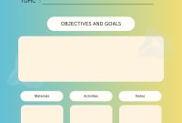 Free Printable Lesson Planner Template Free Printable Lesson Planner Template