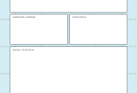 Lesson Plan Template (2nd Free Wonderful Design) lesson planning template, lesson plan template, lesson plan esl template, lesson planner template, study plan template, lesson plan blank template