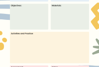 Lesson Planning Template (1st Free Customizable Format) Lesson Planning Template (1st Free Customizable Format)