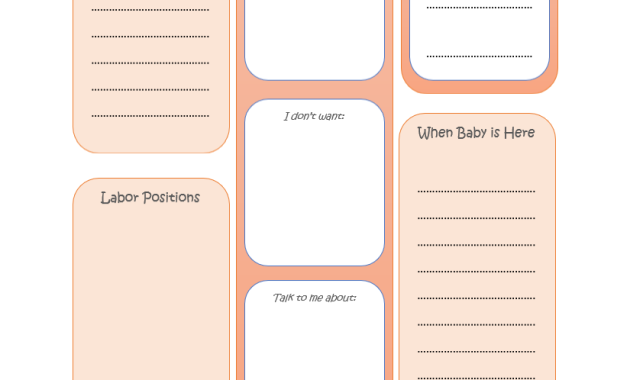 my birth plan template, my natural birth plan template, free editable birth plan template, free printable birth plan template