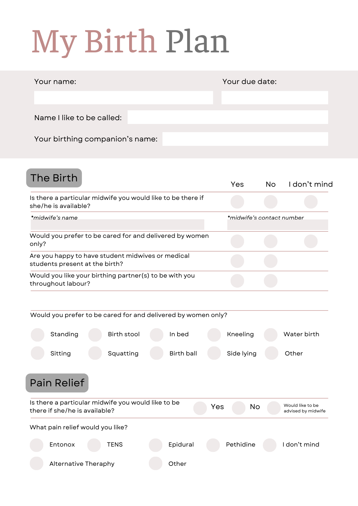 My Natural Birth Plan Template (1st Free Editable Design) natural birth plan template, natural childbirth birth plan template, natural hospital birth plan template, mama natural birth plan template, holistic birth plan template, unmedicated birth plan template, downloadable birth plan template, natural birth plan for hospital template, mama natural visual birth plan template, free editable birth plan template