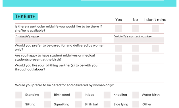 my birth plan template, my natural birth plan template, free editable birth plan template, free printable birth plan template