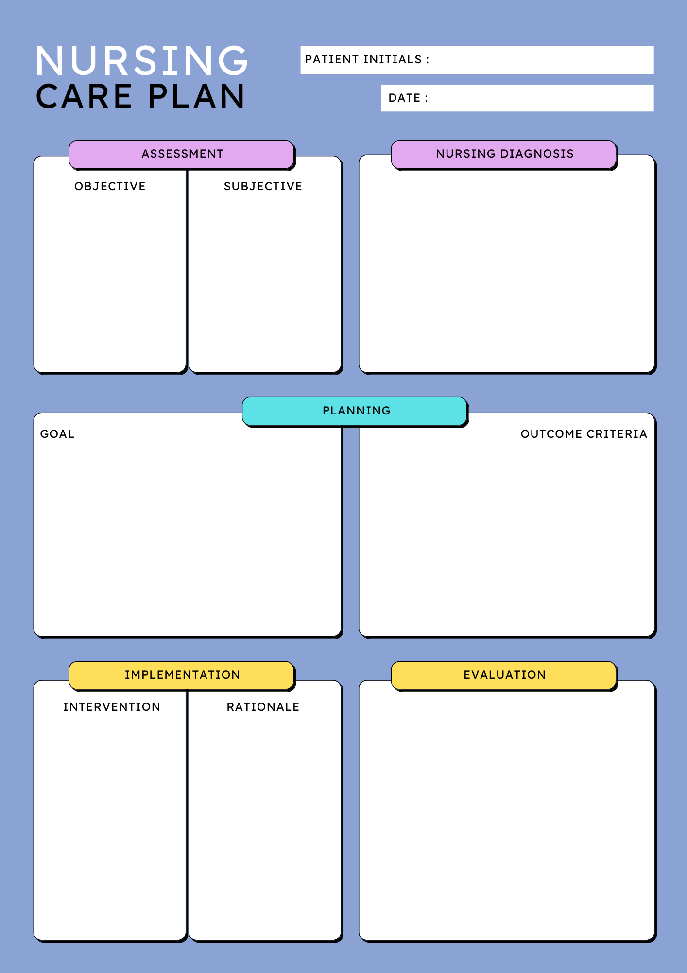 Nursery Care Plan Template (2nd Free Blank Format) nursing care plan template, nurse care plan template, nursery care plan template, nursing discharge care plan template, nursing home care plan template, family nursing care plan, nursing diagnosis care plan template, nanda nursing care plan template, nursing care plan format template
