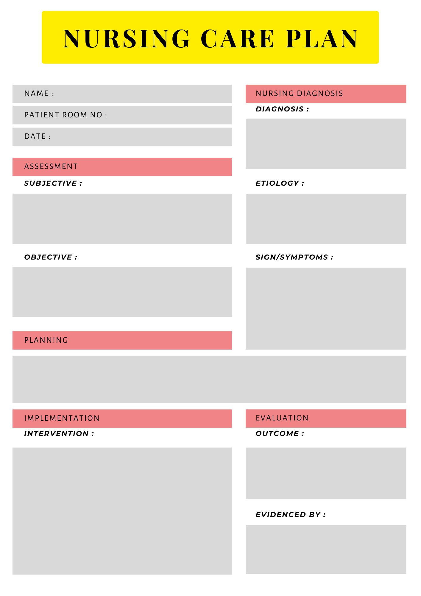 Nursing Care Plan Template (3rd Professional Design) nursing care plan template, nurse care plan template, nursery care plan template, nursing discharge care plan template, nursing home care plan template, family nursing care plan, nursing diagnosis care plan template, nanda nursing care plan template, nursing care plan format template