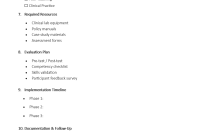 Nursing Education Plan Template Free Printable (2nd Page)