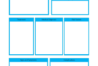 Nursing School Study Plan Template (2nd Free Word Format)