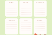 Weekly Lesson Planner Template (3rd Sweet Design) Weekly Lesson Planner Template (3rd Sweet Design)