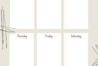 Weekly Teacher Lesson Plan Template (1st Basic Blank Format) Weekly Teacher Lesson Plan Template (1st Basic Blank Format)