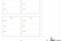 Camping Meal Plan Template (2nd Free Printable Design) Camping Meal Plan Template (2nd Free Printable Design)