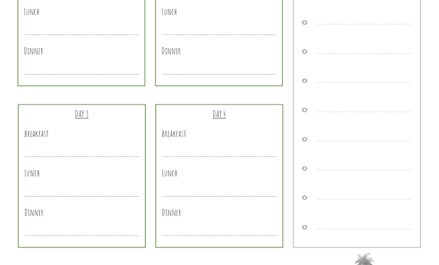 holiday meal planner template, holiday meal planning template, vacation meal planning template, vacation meal planner template, family vacation meal planning template, camping meal plan template, summer holiday meal plan, printable meal planning template, meal plan blank template