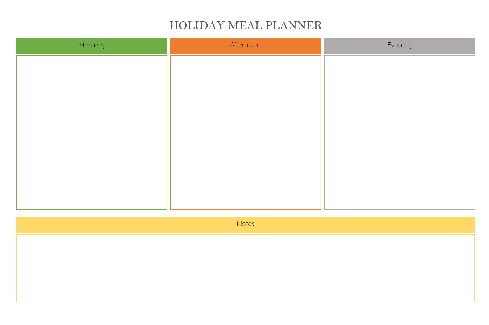 Holiday Meal Planner Template (3rd Free Editable Designs) holiday meal planner template, holiday meal planning template, vacation meal planning template, vacation meal planner template, family vacation meal planning template, camping meal plan template, summer holiday meal plan, printable meal planning template, meal plan blank template