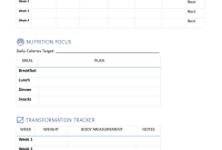 Monthly Workout Plan for Weight Loss (1st Free Printable Template) Monthly Workout Plan for Weight Loss (1st Free Printable Template)