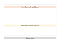 Physical Education Lesson Plan Template (1st Free New Design) Physical Education Lesson Plan Template (1st Free New Design)