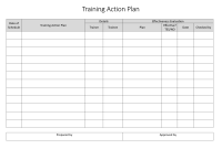 Training Action Plan Template (2nd Word Format) Training Action Plan Template (2nd Word Format)
