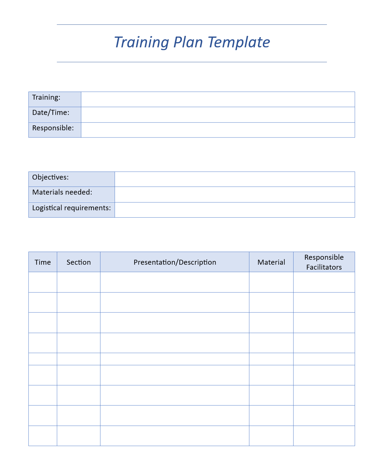 training plan template, training and development plan template, training session plan template, training action plan template, employee training plan template, personal training plan template, training plan formats