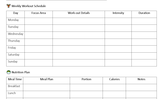 workout plan template, workout planner template, workout and diet plan template, workout training plan template, workout weekly plan template, gym workout plan template, fitness workout plan template, free printable workout planner template, free printable workout schedule templates